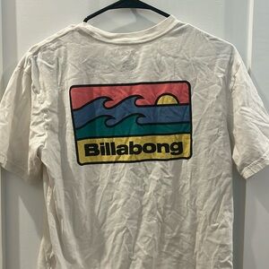 Off-white billabong tee